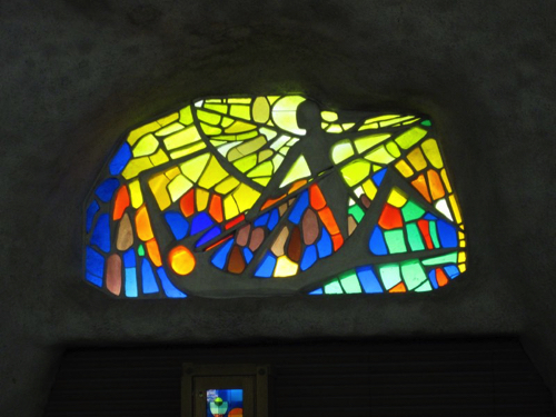 18. Bizarre stained glass image